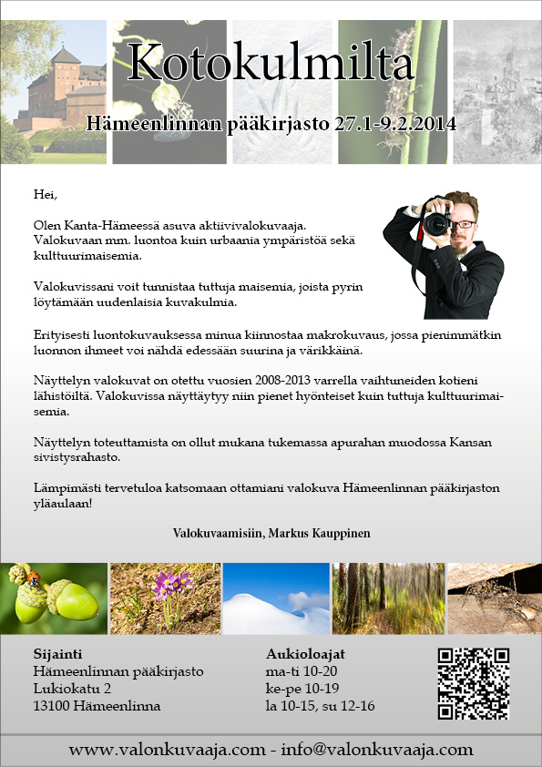 Kotokulmilta julisteen taittaminen. Taittaja: Markus Kauppinen