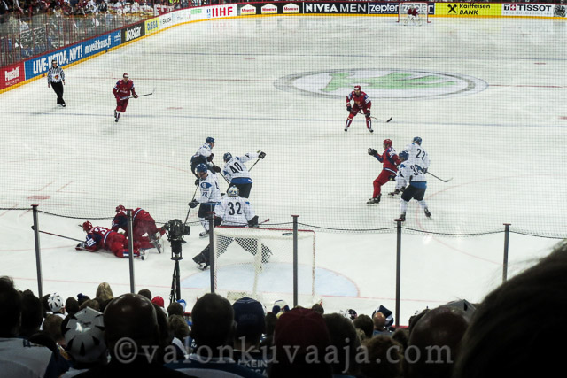 RUS 2 -FIN 3. IIHF 2013 - Helsinki, Finland. Kuvaaja: Markus Kauppinen